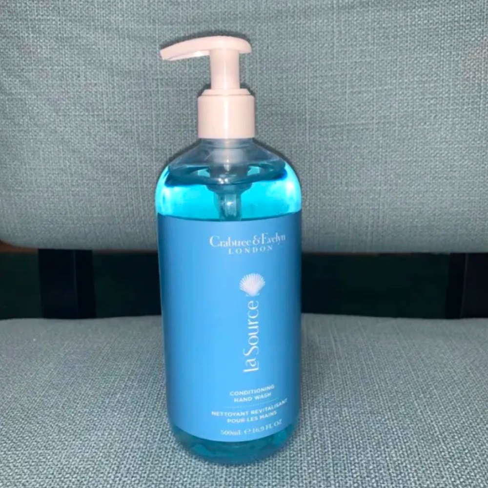 Crabtree & Evelyn LA SOURCE Conditioning Hand Wash 16.9 oz NEW with PUMP